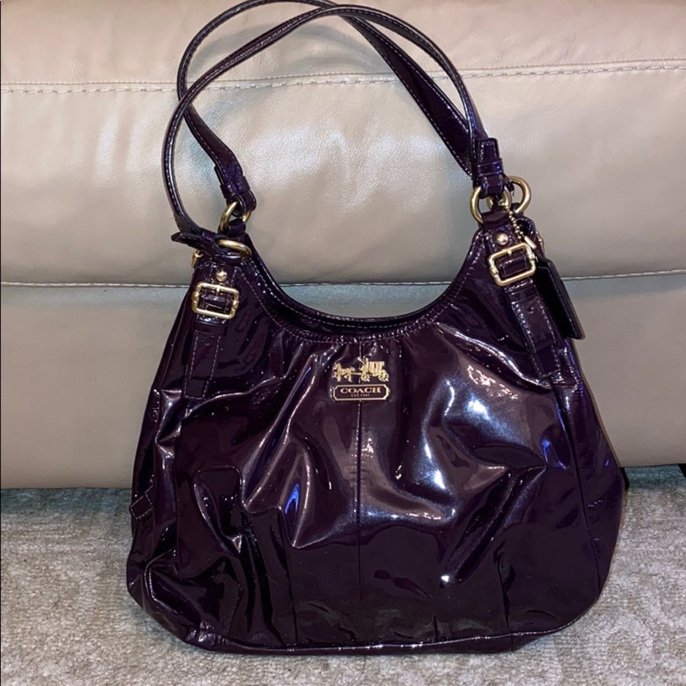 Coach Madison Maggie Leather Hobo